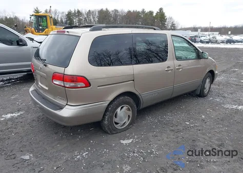 2003 Toyota Sienna Le из США, поврежденный, VIN 4T3ZF13C63U519068
